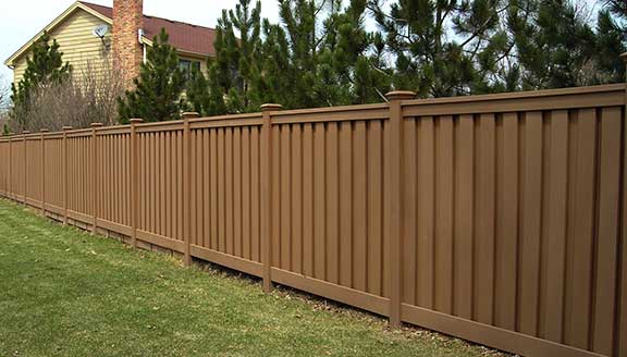 Composite Fence Installation Plastic Clad Wood Fencing Installation